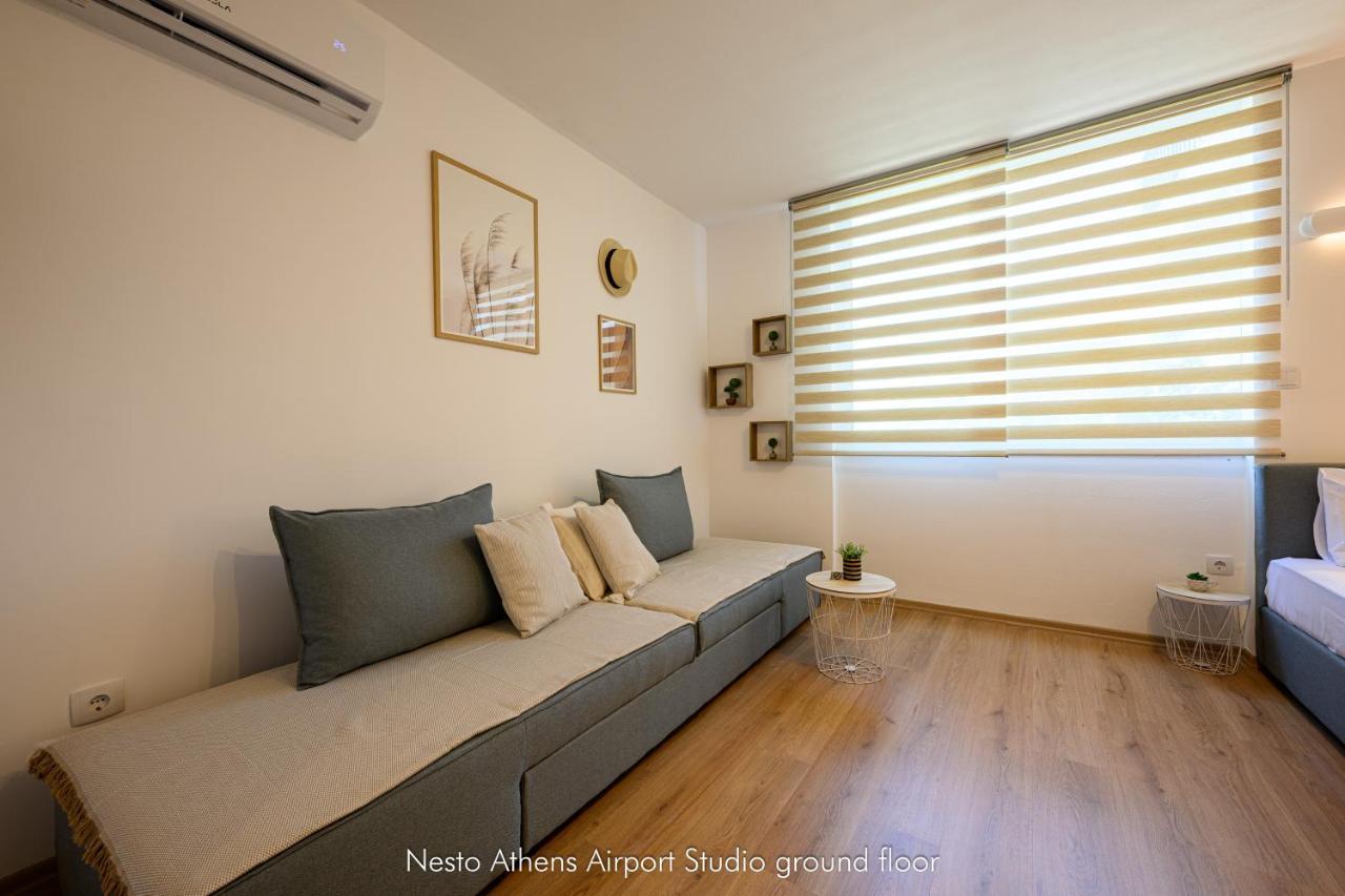 Nesto Athens Airport Zen Apartment Spata  Luaran gambar