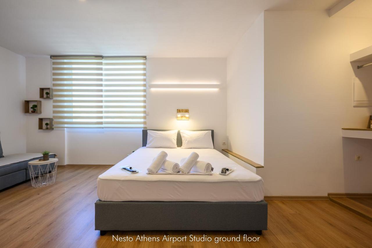 Nesto Athens Airport Zen Apartment Spata  Luaran gambar