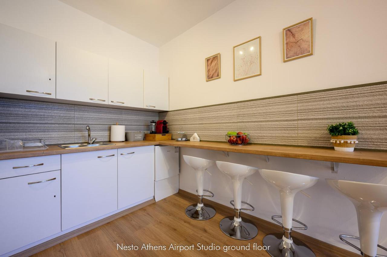 Nesto Athens Airport Zen Apartment Spata  Luaran gambar