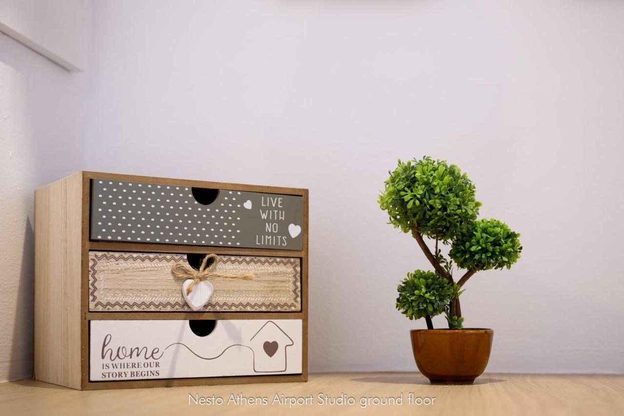 Nesto Athens Airport Zen Apartment Spata  Luaran gambar