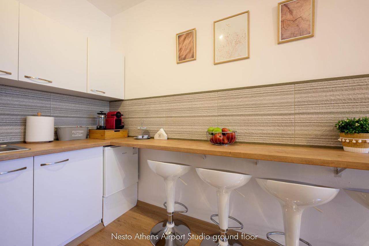 Nesto Athens Airport Zen Apartment Spata  Luaran gambar