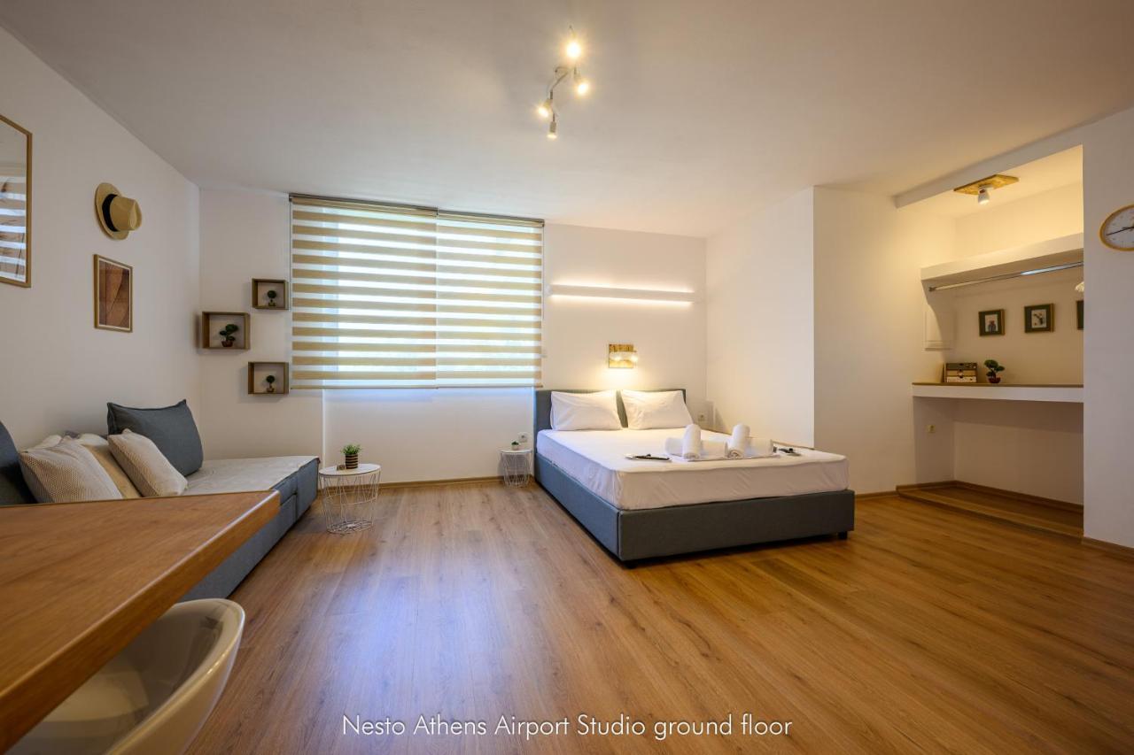 Nesto Athens Airport Zen Apartment Spata  Luaran gambar