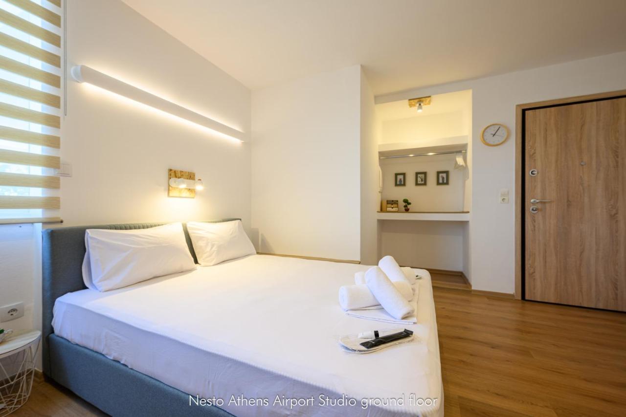 Nesto Athens Airport Zen Apartment Spata  Luaran gambar