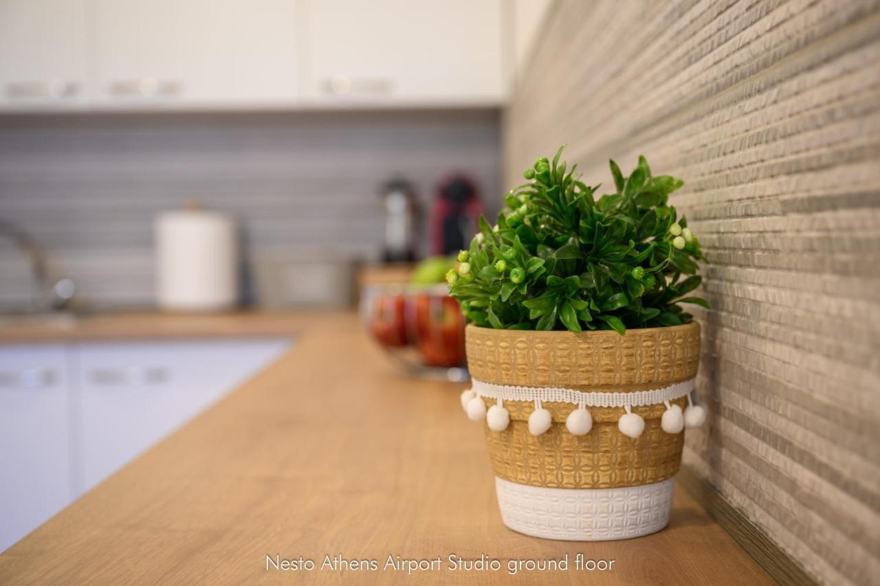 Nesto Athens Airport Zen Apartment Spata  Luaran gambar